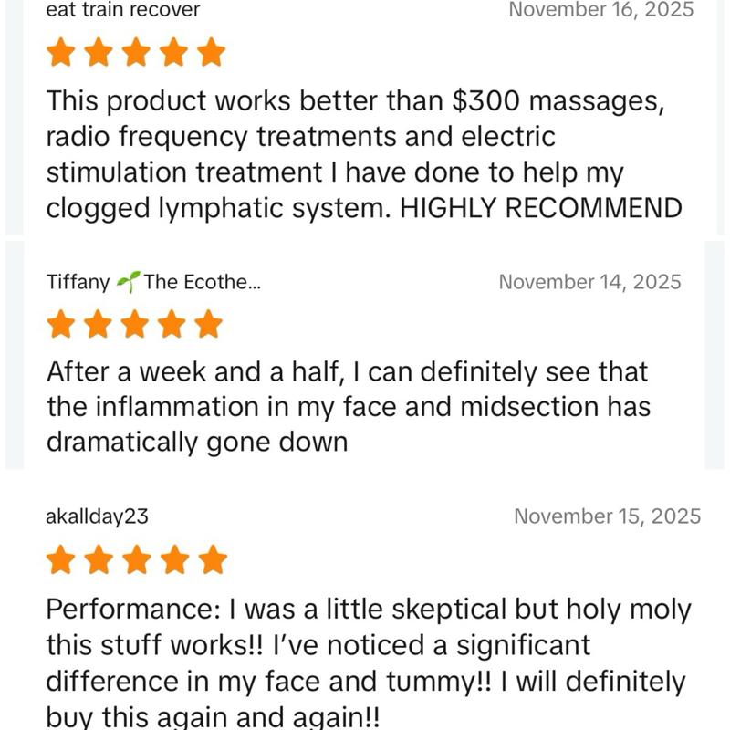 organic lymphatic drainage drops