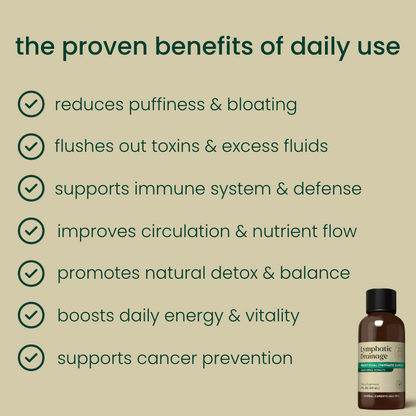 organic lymphatic drainage drops